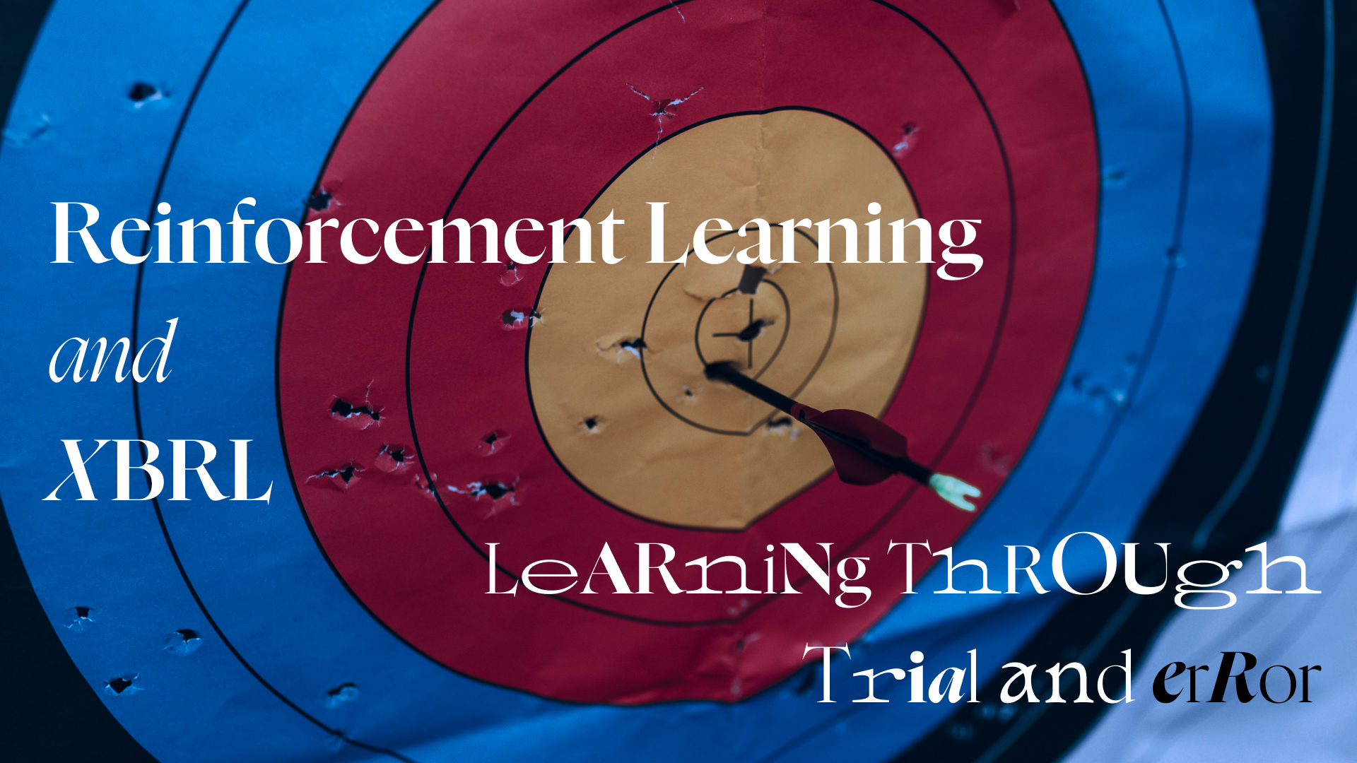 XBRL and Reinforcement Learning