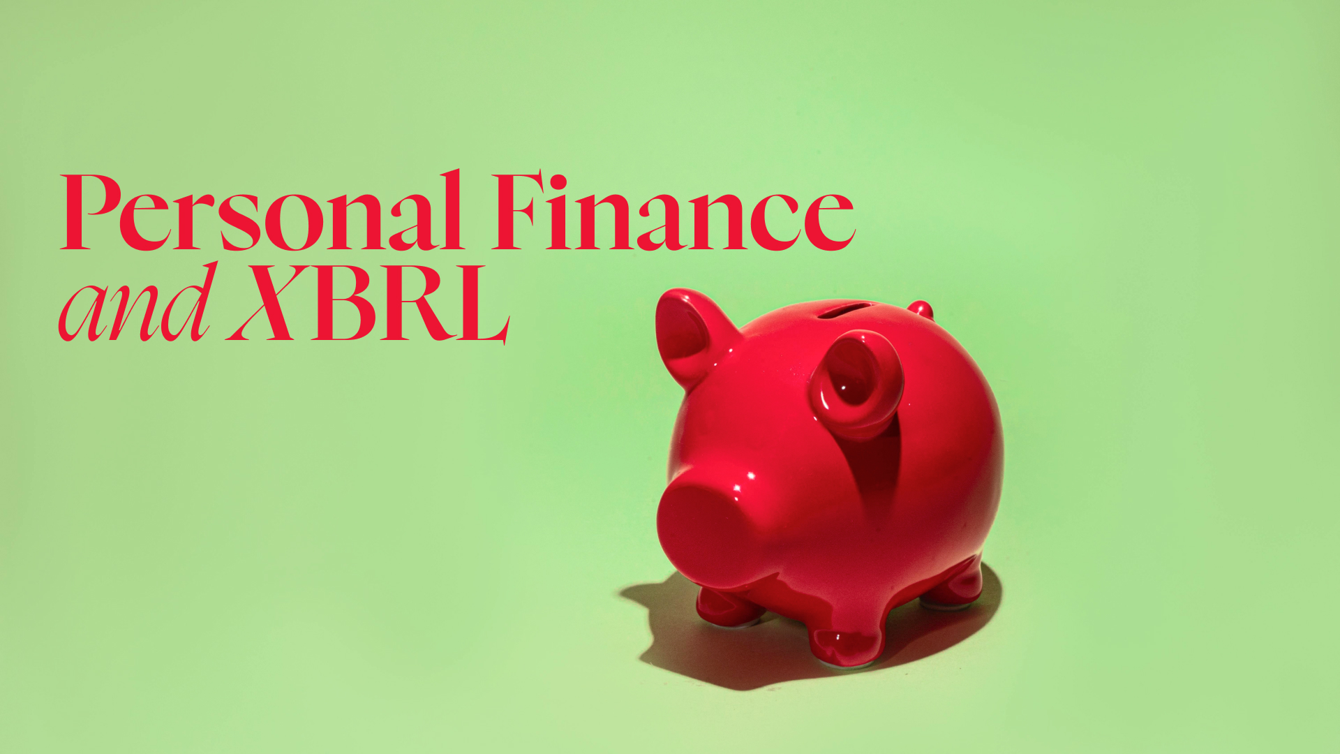 XBRL impact on personalized finance insights