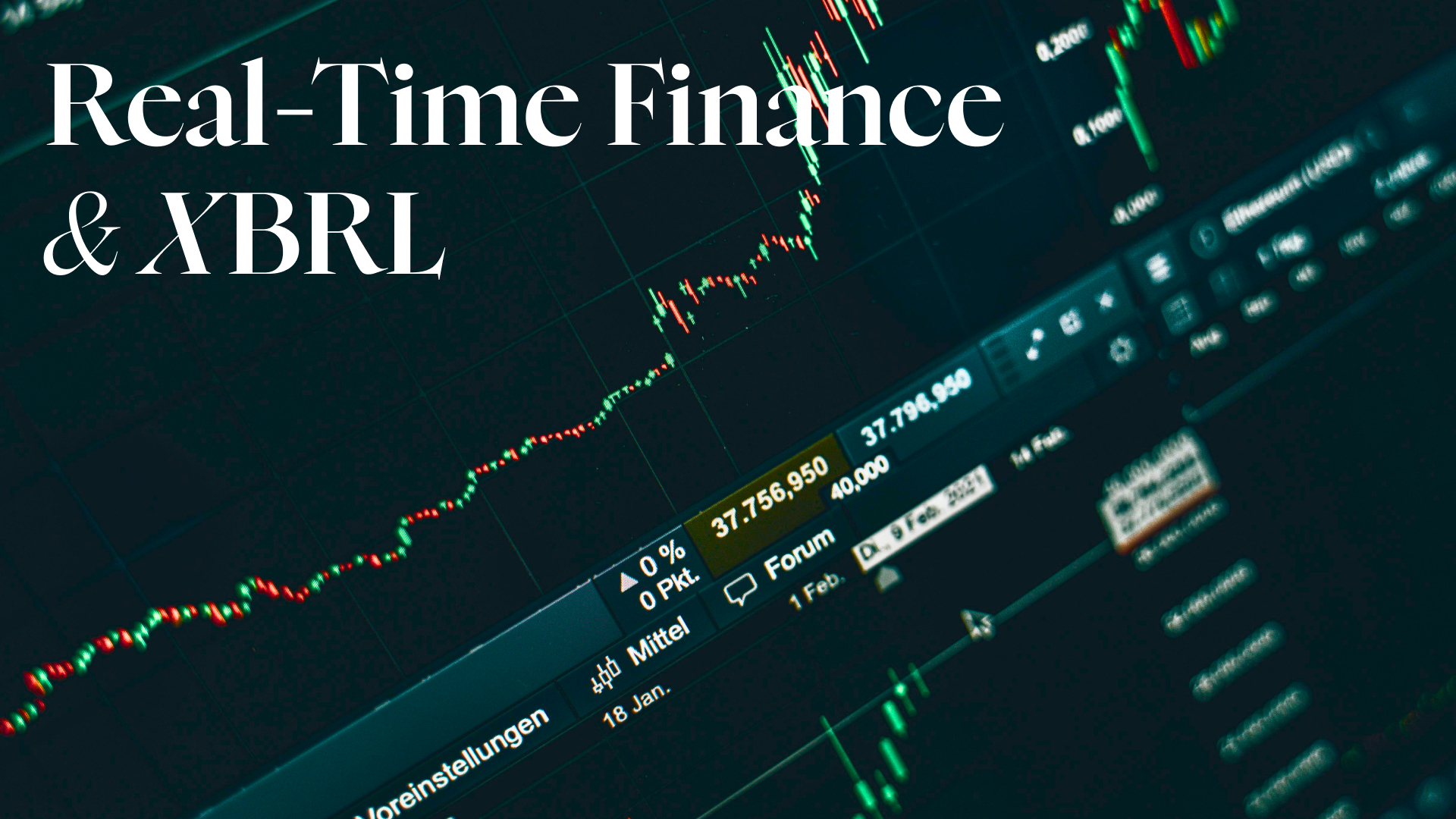 Real-time data integration with XBRL